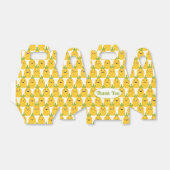 Funny Pineapple Favor Box Bedankdoosjes (Uitgevouwen)