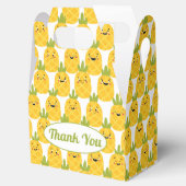Funny Pineapple Favor Box Bedankdoosjes (Geopend)