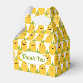 Funny Pineapple Favor Box Bedankdoosjes