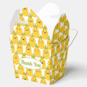 Funny Pineapple Favor Box Bedankdoosjes (Geopend)