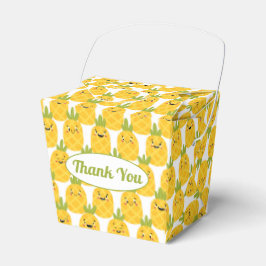 Funny Pineapple Favor Box Bedankdoosjes