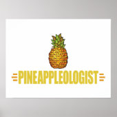 Funny Pineapple Lover Poster (Voorkant)