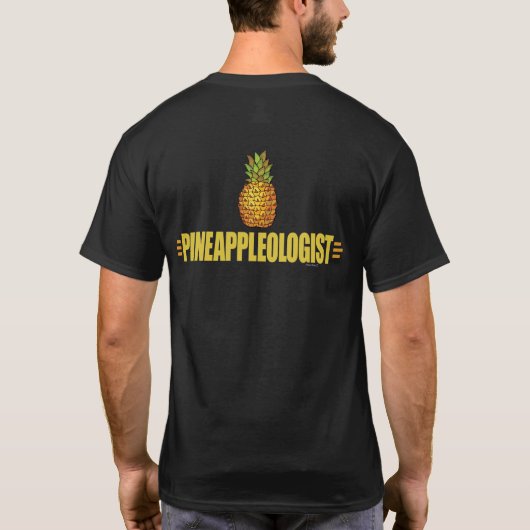 Funny Pineapple Lover T-shirt (Achterkant)
