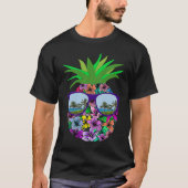 Funny Pineapple Sunbril Aloha Hawaiian Hawaii B T-shirt (Voorkant)