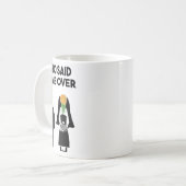 Funny Pineapple Swinger Gift Wedding Bride Groom Koffiemok (Voorkant links)