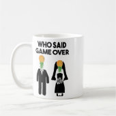 Funny Pineapple Swinger Gift Wedding Bride Groom Koffiemok (Links)