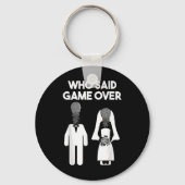 Funny Pineapple Swinger Gift Wedding Bride Groom Sleutelhanger (Voorkant)