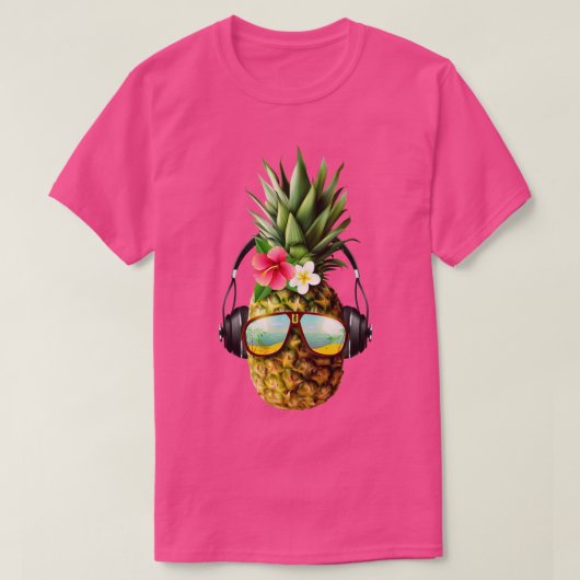 Funny Pineapple T-shirt (Design voorkant)