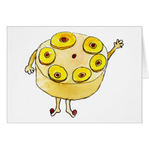 Funny Pineapple Upside Down Cake Quirky Cute Humor