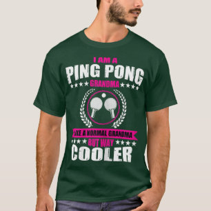Funny Ping Pong Oma Citaat Tafel Tennis Dames T-shirt