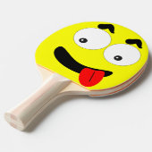Funny Ping Pong Paddle Face Tafeltennisbatje (Voorkant Gekanteld)