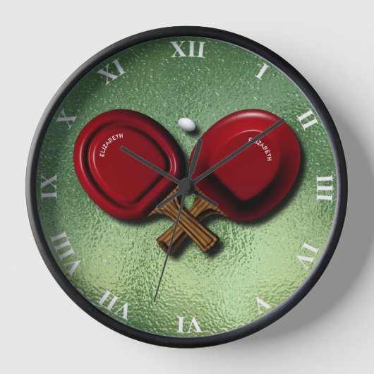 Funny ping pong Table Tennis met Oval Ball Paddle (Voorkant)