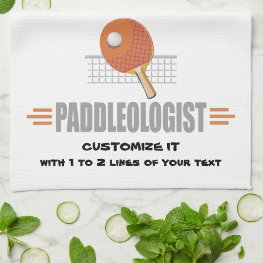 Funny Ping Pong Theedoek (Gevouwen)