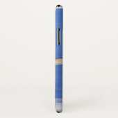 Funny pinguin op ijsfoto Case-Mate iPhone case (Achterkant / rechts)