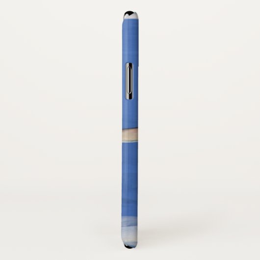 Funny pinguin op ijsfoto Case-Mate iPhone case (Achterkant / rechts)