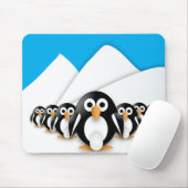 Funny pinguins muismat (Met muis)