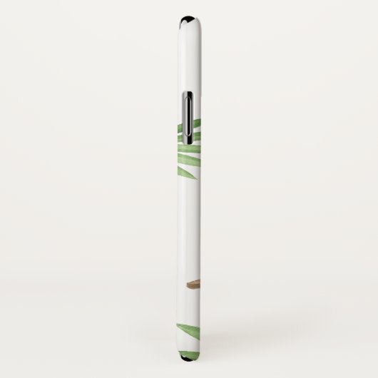 Funny Pink Bird met Jouw naam Case-Mate iPhone Case (Achterkant / rechts)