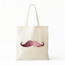 Funny Pink Bling Mustache