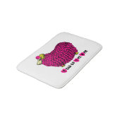 Funny Pink Chinees Jaar Zodiac Bath Mat (Gekanteld)