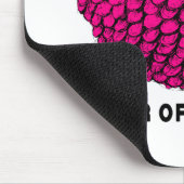 Funny Pink Chinees Jaar Zodiac Mousepad Muismat (Hoek)