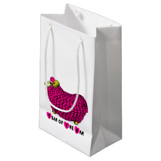 Funny Pink Chinees Jaar Zodiac S Gift Bag Klein Cadeauzakje