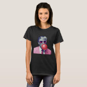 Funny Pink Donald Trump Bubble Gum Yum T-shirt (Voorkant volledig)