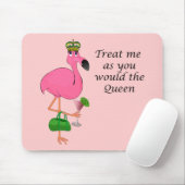 Funny Pink Flamingo Mousepad Muismat (Met muis)