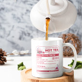 Funny Pink Hot Tea Prescription Tea Coffee Mok