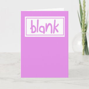 Funny Pink Humor Happy Birthday Girl Card Kaart