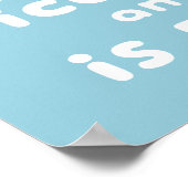 Funny Pink Popsicle Pun Poster (Hoek)