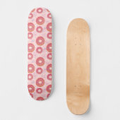 Funny Pink Sprinkle Donuts Girls Skateboard (Voorkant)