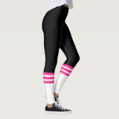 Funny Pink Team Tube Sock Leggings (Rechts)