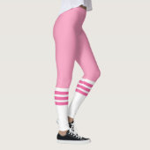 Funny Pink Team Tube Sock Leggings (Rechts)