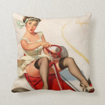 Funny pinup girl