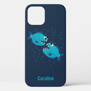 Funny Piranha Vis Kinder naam Case-Mate iPhone Case