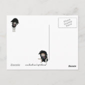 Funny Pirate Cats Briefkaart (Achterkant)