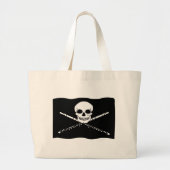 Funny Pirate Flute Canvas tas (Voorkant)