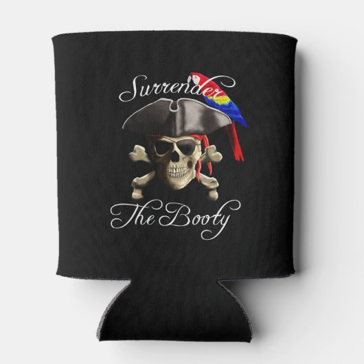 Funny Pirate geeft de macht over Blikjeskoeler (Achterkant)