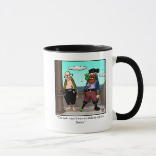 Funny Pirate Humor Mok Gift