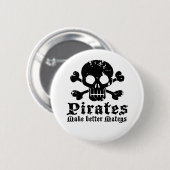Funny Pirate Ronde Button 5,7 Cm (Voorkant /achterkant)