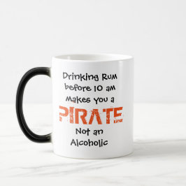 Funny Pirate Rum Mok | Humor cadeau voor drinkers