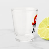 Funny Pirate Wiskunde Pun Shot Glas (Links)