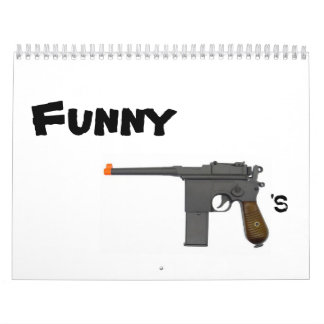 Funny pistolen Calendar Kalender