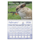 Funny pistolen Calendar Kalender (Feb 2026)