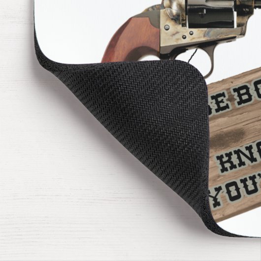 Funny Pistool Control Muismat #2 (Hoek)