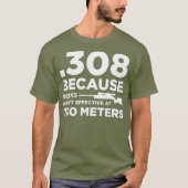 Funny Pistool Owner Pro Second Amendment Rights T-shirt (Voorkant)