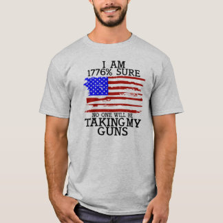 Funny Pistool Rights American Flag T-shirt