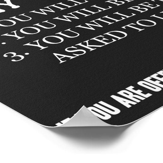 Funny Pistool Store Sign. "Attentie Idiots" Poster (Hoek)