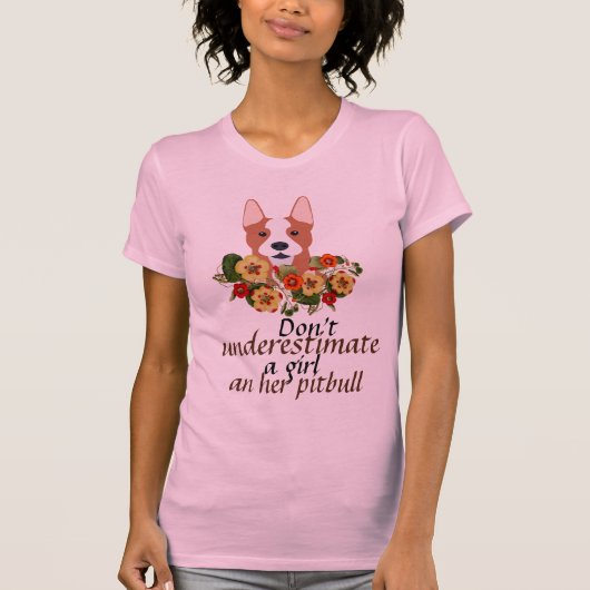 Funny pitbull dog mama, moederdag t-shirt (Voorkant)
