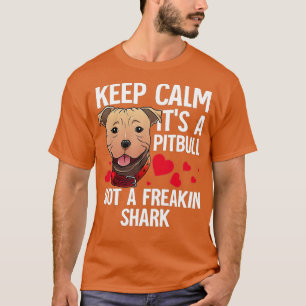 Funny Pitbull Gift for Men Women Hondenliefhebber T-shirt